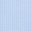 Cotton Linen Blend Striped Grandad Collar Shirt, BLUE MIX, swatch