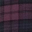 Brushed Cotton Check Flannel Shirt, PURPLE MIX, swatch