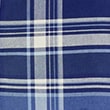 Easy Iron Pure Cotton Check Oxford Shirt, BLUE MIX, swatch