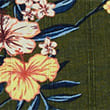 Easy Iron Linen Blend Floral Shirt, GREEN MIX, swatch