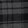 Pure Cotton Checked Flannel Shirt, GREY MIX, swatch