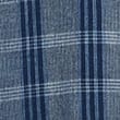 Pure Cotton Check Corduroy Shirt, NAVY MIX, swatch