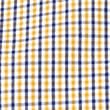 Pure Cotton Checked Shirt, YELLOW, swatch