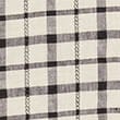 Linen Rich Check Short Sleeve Shirt, ECRU MIX, swatch