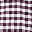 Pure Cotton Checked Oxford Shirt, BURGUNDY, swatch
