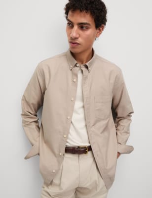 

M&S Collection Camisa Oxford 100% algodón The UltimateMens - Neutral, Neutral