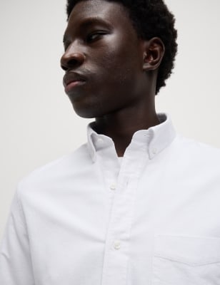 

M&S Collection Camisa Oxford 100% algodón The UltimateMens - White, White