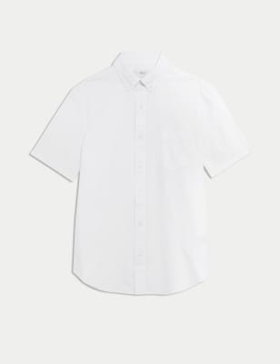 

Mens M&S Collection The Ultimate Pure Cotton Oxford Shirt - White, White