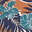 Cotton Rich Printed Shirt, RUST MIX, swatch