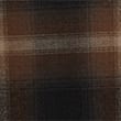 Pure Cotton Flannel Shirt, BROWN MIX, swatch