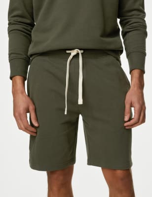 

Mens M&S Collection Pure Cotton Drawstring Jersey Shorts - Medium Khaki, Medium Khaki