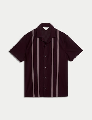 

Mens Autograph Textured Polo Shirt - Raisin, Raisin