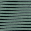 Pure Cotton Striped Crew Neck T-Shirt, GREEN MIX, swatch