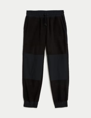 

Mens Goodmove Polar Fleece Joggers - Black, Black