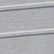Modal Rich Striped Polo Shirt, GREY, swatch