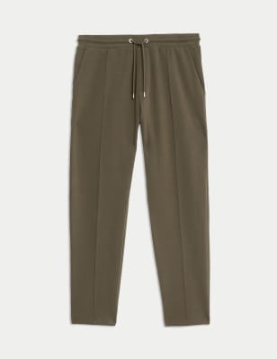 

Mens Autograph Cotton Rich Straight Leg Joggers - Dark Olive, Dark Olive