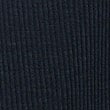 Cotton Blend Ribbed Long Sleeve Polo Shirt, NAVY, swatch