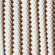 Striped Knit Textured Cotton Blend Shorts, ECRU, swatch