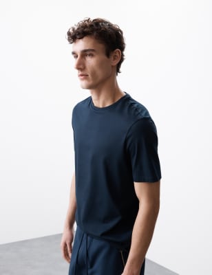 

Mens Autograph 3er-Pack T-Shirts aus Supima®-Baumwolle - White Mix, White Mix