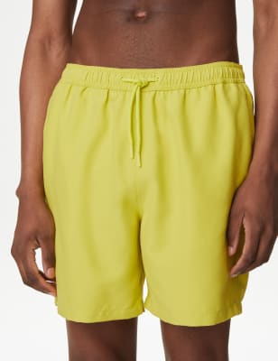 

Mens M&S Collection Quick Dry Swim Shorts - Limeade, Limeade