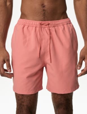 

Mens M&S Collection Quick Dry Swim Shorts - Medium Coral, Medium Coral