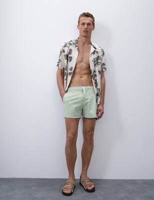 

Mens Autograph Quick Dry Stretch Swim Shorts, Light Verdigris