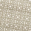 Quick Dry Geometric Print Swim Shorts, KHAKI, swatch