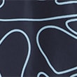 Quick Dry Printed Swim Shorts, DARK NAVY, swatch