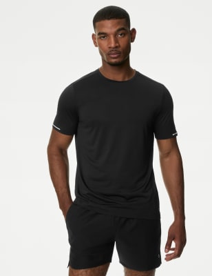 

Mens Goodmove T-Shirt mit Rundhalsausschnitt - Black, Black