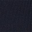 Cotton Rich Ribbed Funnel Neck Cardigan, NAVY, swatch