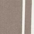 Pure Cotton Striped Knitted Polo Shirt, MEDIUM BROWN, swatch