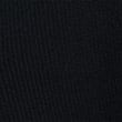 Cotton Blend Ribbed Half Zip Jumper, BLACK, swatch