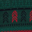 Pure Cotton Fair Isle Christmas Jumper, GREEN MIX, swatch