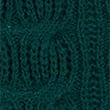 Recycled Super Soft Cable Crew Neck Jumper, EMERALD, swatch
