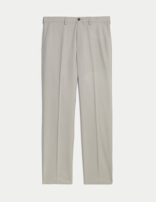 

Mens M&S Collection Regular Fit Active Waist Trousers - Neutral, Neutral