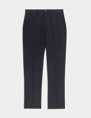 

Mens M&S Collection Hose aus Wollmischgewebe mit normaler Passform - Navy, Navy