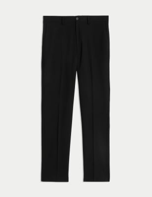 

M&S Collection Pantalón slim elástico sin pinzasMens - Black, Black