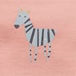 5pk Organic Cotton Printed Dribble Bibs, CORAL MIX, swatch