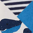 3 Pack Organic Cotton Nautical Sleepsuits (6&frac12;lbs-3 Yrs), BLUE MIX, swatch