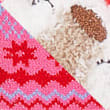 2pk Reindeer & Fair Isle Cosy Socks, MULTI, swatch