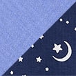 2pk Heatgen&trade; Thermal Star Print Tops (2-14 Yrs), NAVY MIX, swatch