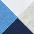 5 Pack Pure Cotton Plain Vests (2-14 Yrs), BLUE MIX, swatch