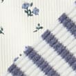 2 Pack V-Neck Floral Striped Crop Tops (7-16 Yrs), NAVY MIX, swatch