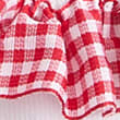 5 Pack Cotton Rich Socks (6 Small - 7 Large), RED MIX, swatch