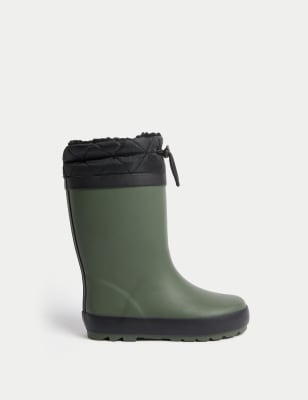 

M&S Collection Gummistiefel für Kinder (20,5-40,5) - Green Mix, Green Mix