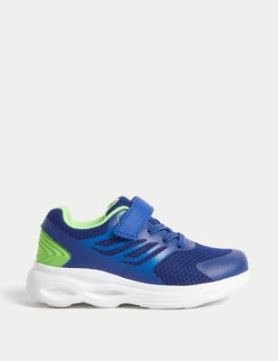 

Boys M&S Collection Kids' Riptape Sport Trainers (4 Small - 2 Large) - Blue Mix, Blue Mix