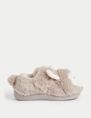 

Girls M&S Collection Kid's Llama Novelty Slippers (4 Small-13 Small) - Beige Mix, Beige Mix