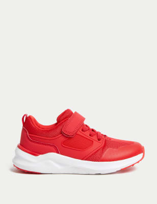 

M&S Collection Kinderturnschuhe mit Klettverschluss und Mesh (20,5-34,5) - Red, Red