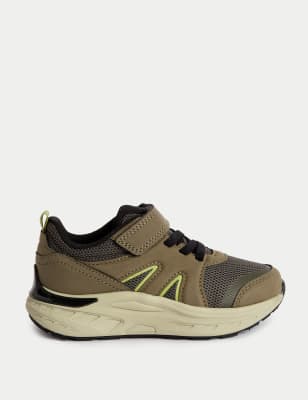 

Boys M&S Collection Kids' Freshfeet™ Riptape Trainers (4 Small - 1½ Large) - Green Mix, Green Mix