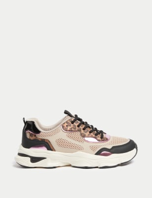 

Girls M&S Collection Kids' Chunky Trainers (1 Large - 6 Large) - Brown Mix, Brown Mix